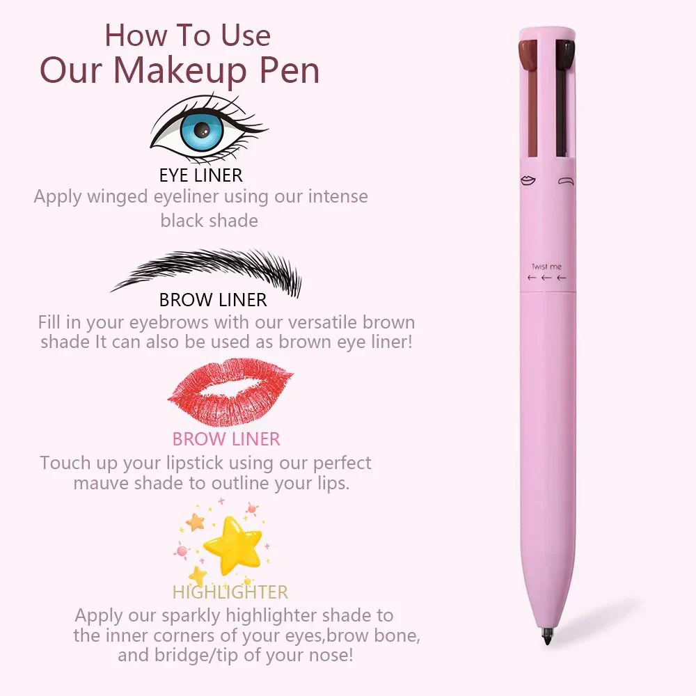 4 in 1 Makeup Pen - Image 5