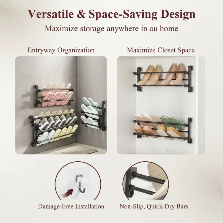 Folding Shoe Rack - Image 6