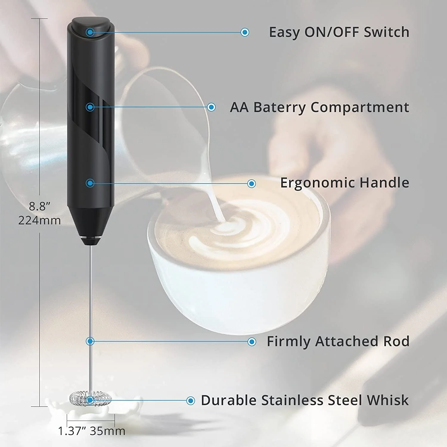 Handheld Milk Frother - Image 6