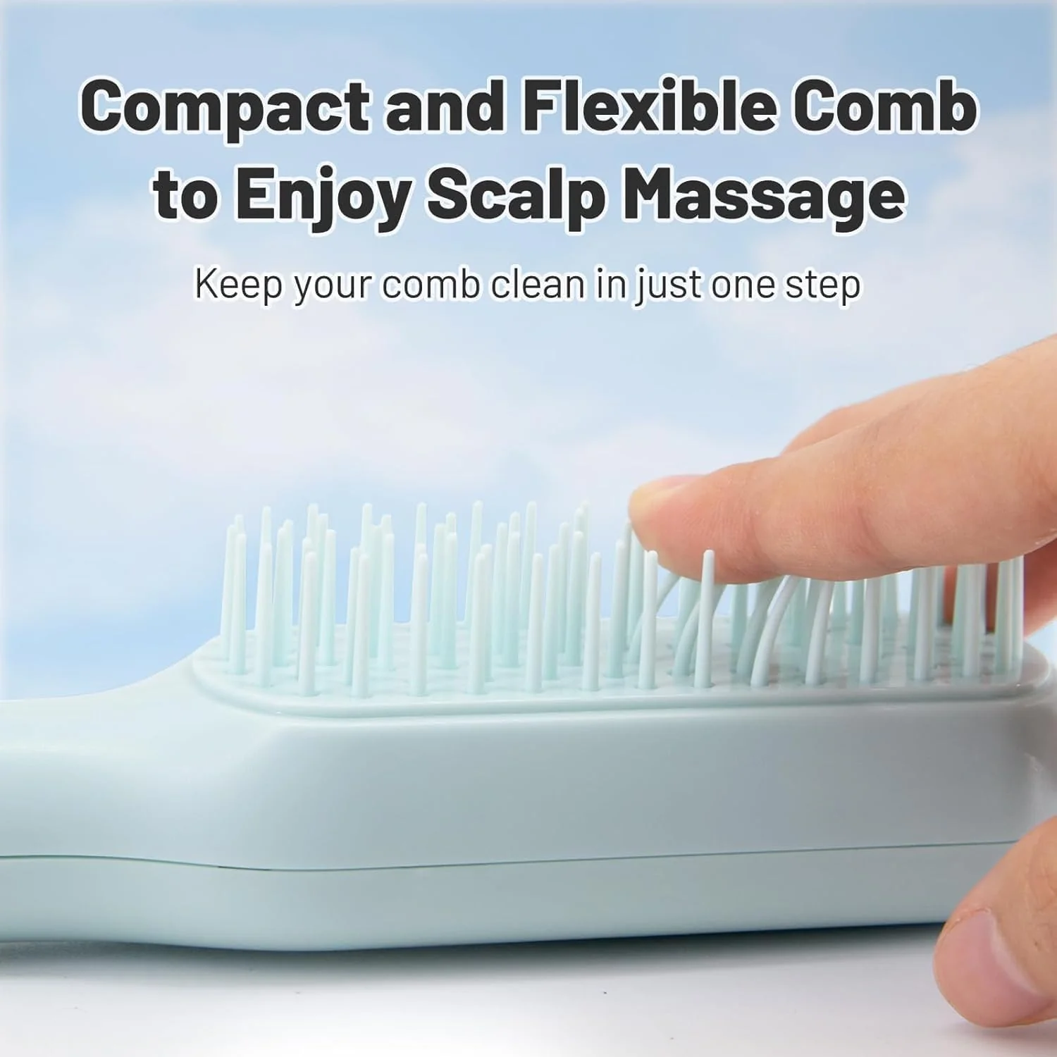 Self-Cleaning Hair Brush - Buy 1 Get 1 Free - Image 4