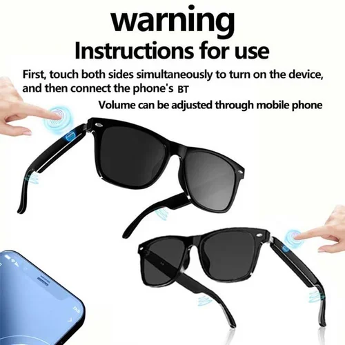 Smart Wireless Headphone Sunglasses - Image 12