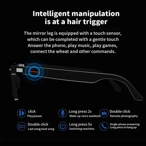 Smart Wireless Headphone Sunglasses - Image 3