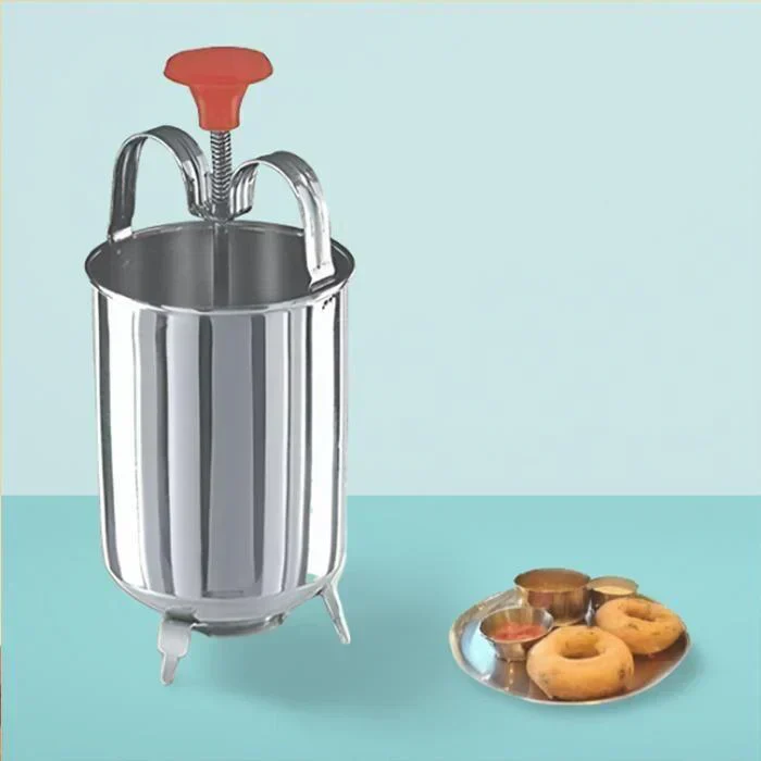 Stainless Steel Medu Vada Maker With Stand - Image 5