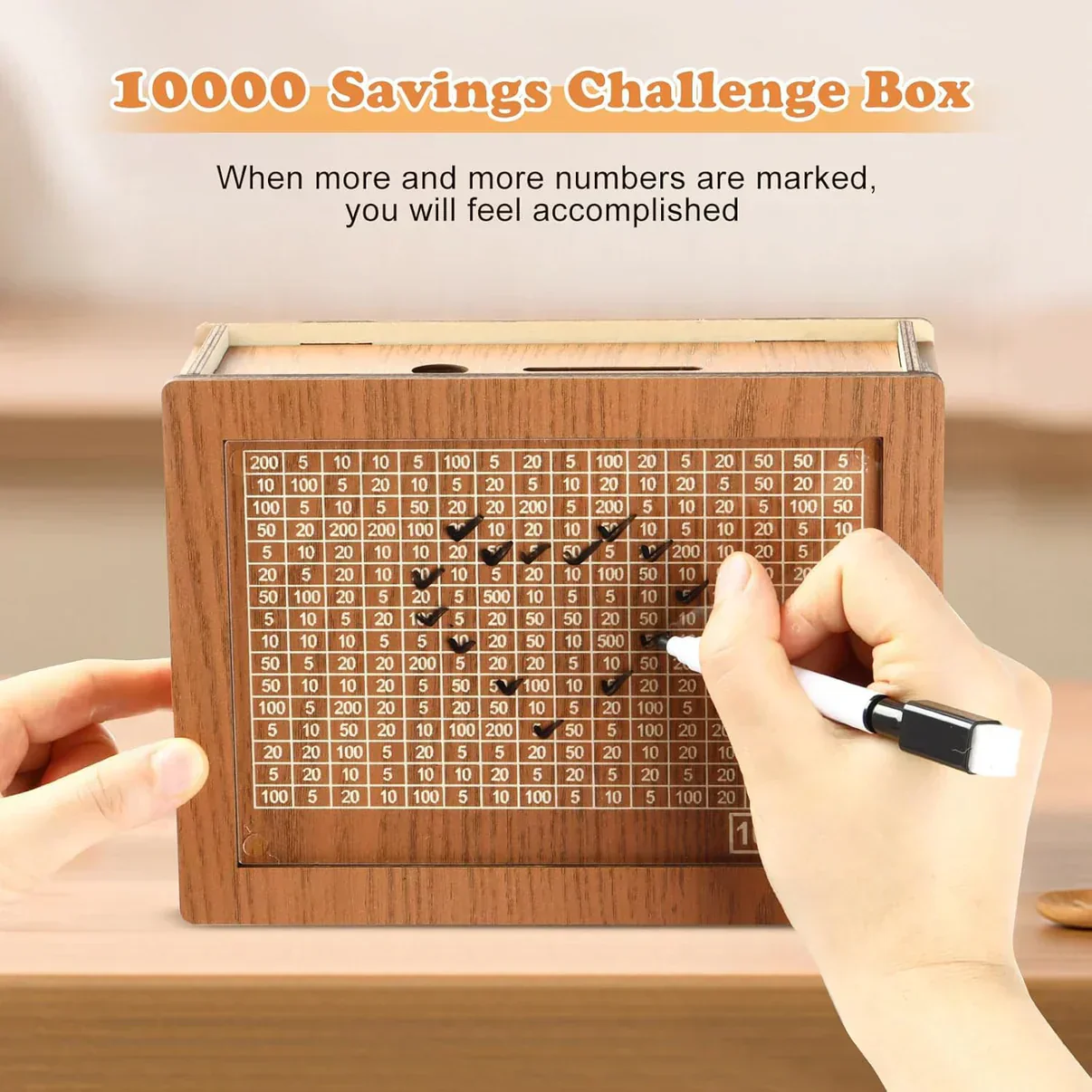 Wooden Savings Box - Image 4